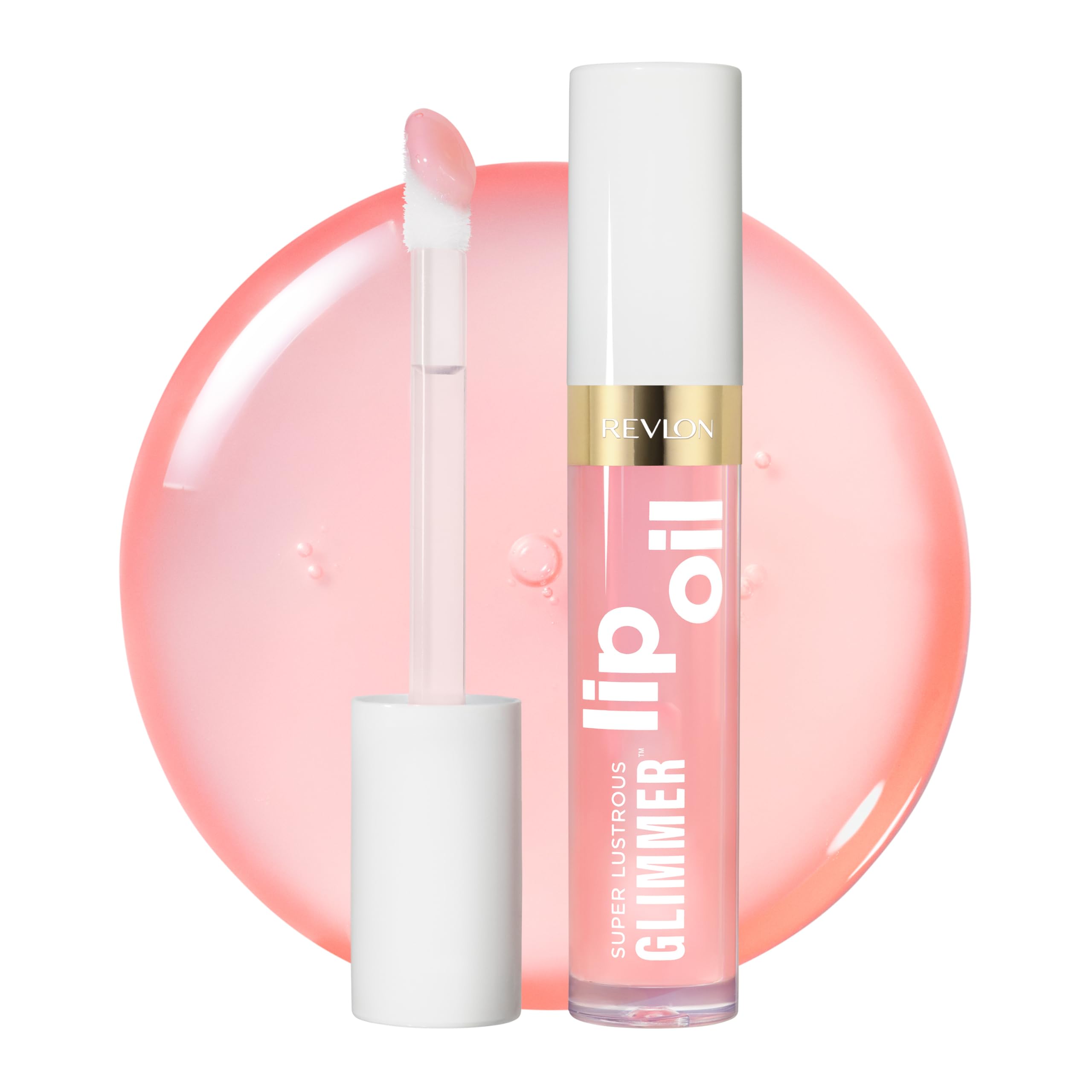 Amazon.com : REVLON Super Lustrous Glimmer Lip Oil, Moisturizing